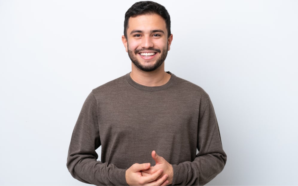 Man Smiling After Teeth Whitening Treatment In Richmond, MI