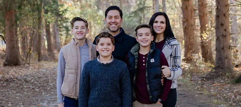Dr. Julie Cichoracki & Her Family