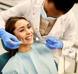 A Dentist Treating a Patient in Richmond, MI